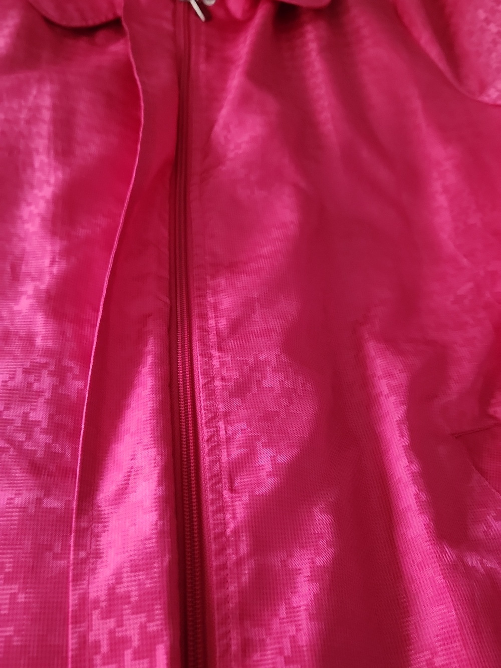 UBU Hot Pink Women's Lightweight Trench Coat - Picture 5 of 10